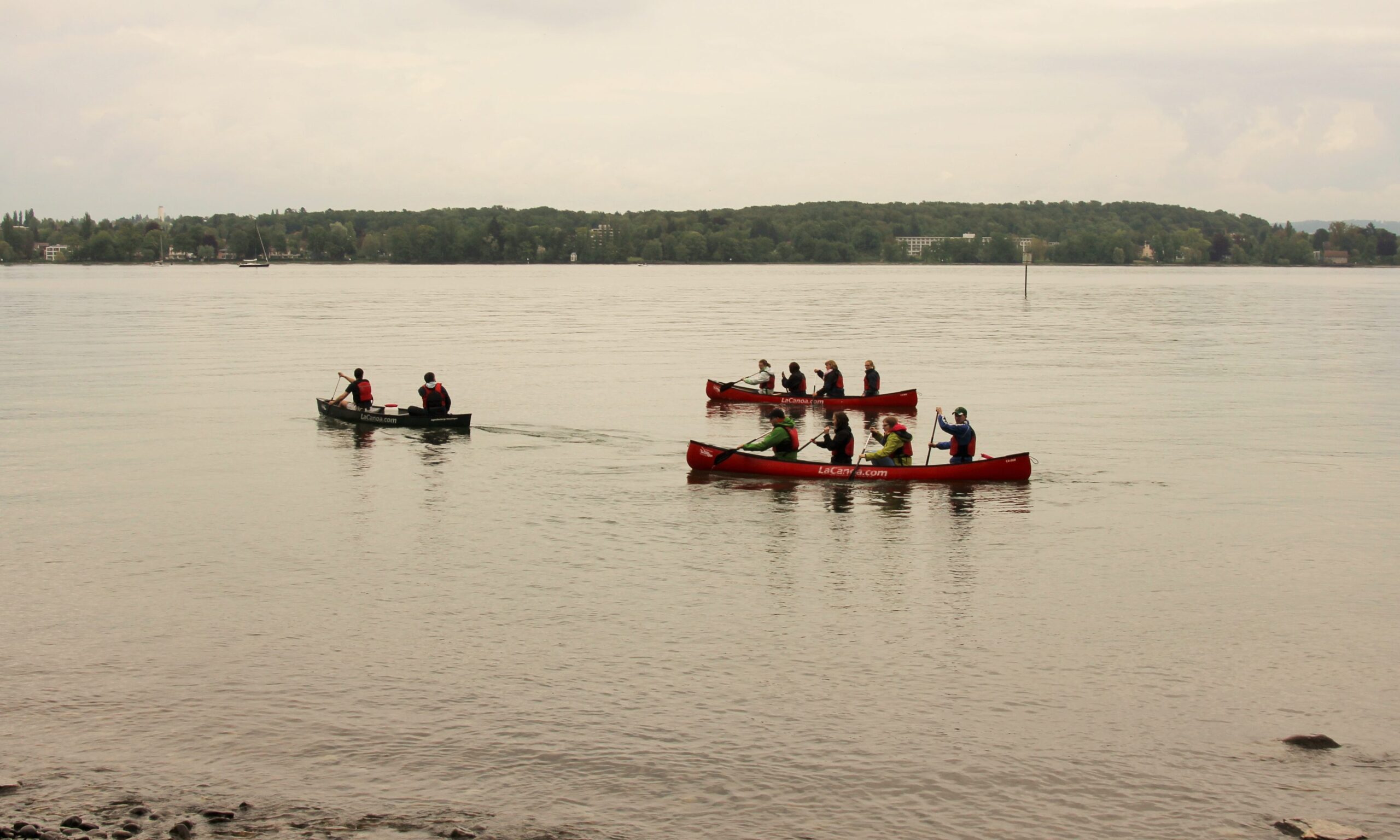 Flussfahrt Kanu Bodensee