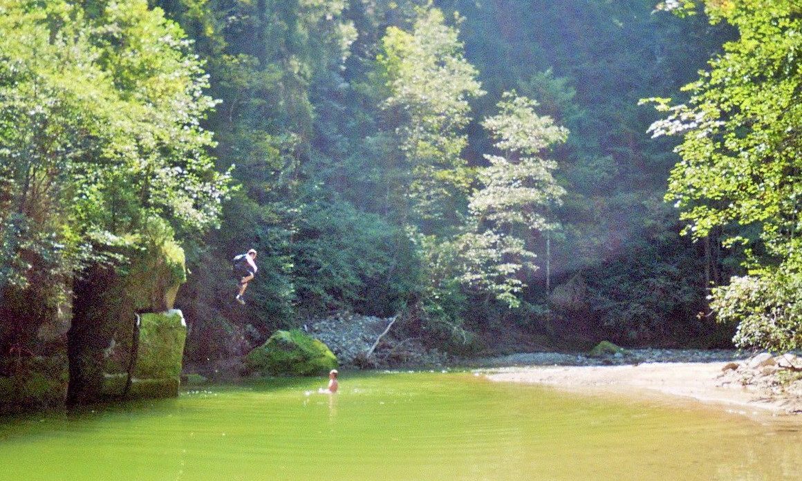 Flusswanderung Bamboo Urnesch